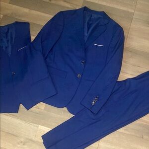 Men's Blue Suit Set